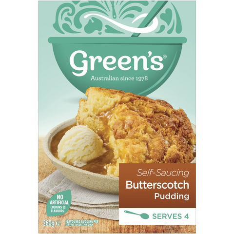 Green's Pudding Butterscotch Sponge 260g