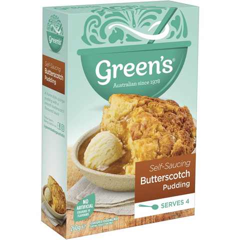 Green's Pudding Butterscotch Sponge 260g