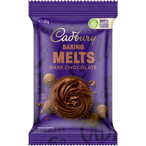 Cadbury Baking Dark Chocolate Melts 225g