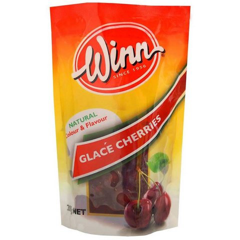 Winn Cherries Red Glace 200g