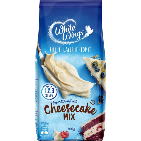 White Wings Cheesecake Layer Mix 200g