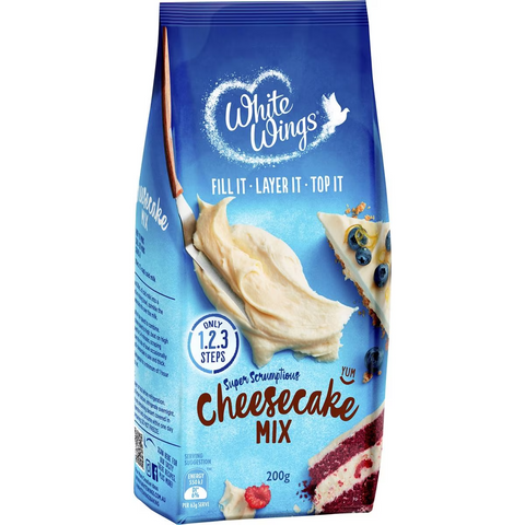 White Wings Cheesecake Layer Mix 200g