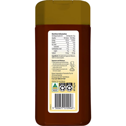 Mountain Valley Australian Molasses Squeeze 400g