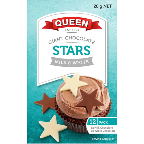 Dr. Oetker Edible Decorations Giant Chocolate Stars 20g