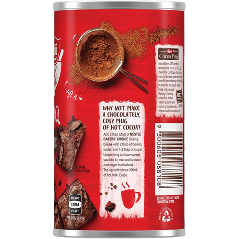 Nestle Bakers Choice Cocoa 190g