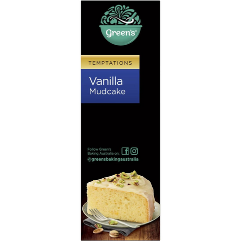 Green's Vanilla Mud Cake Mix 600g