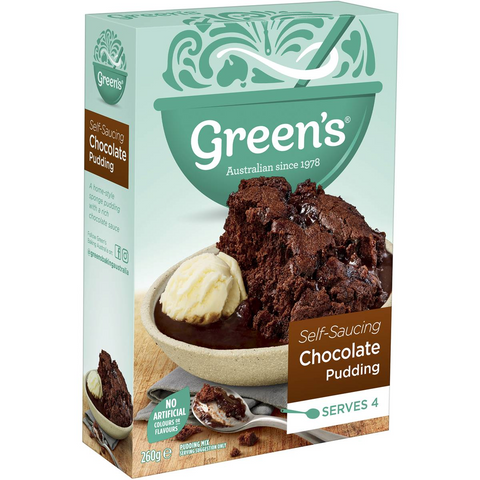 Green's Pudding Chocolate Sponge 260g