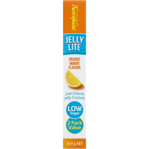 Aeroplane Jelly Lite Orange Mango 2x9g