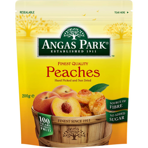 Angas Park Peaches Dried 200g