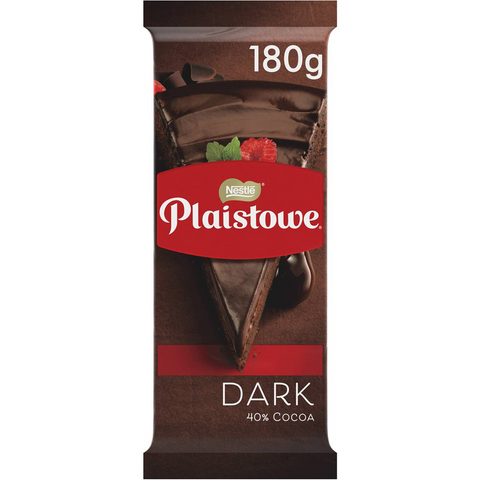 Nestle Plaistowe Dark Chocolate Baking Block 180g