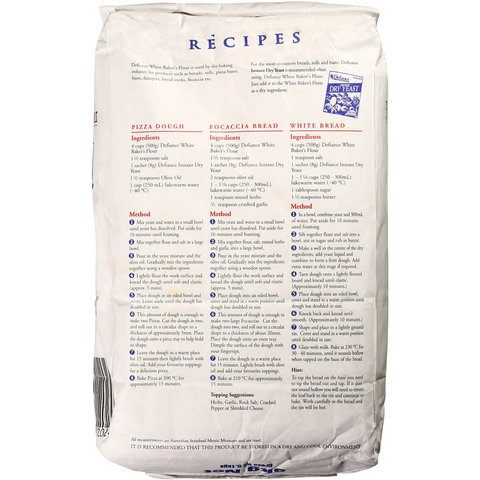 Defiance White Baker's Flour 5kg