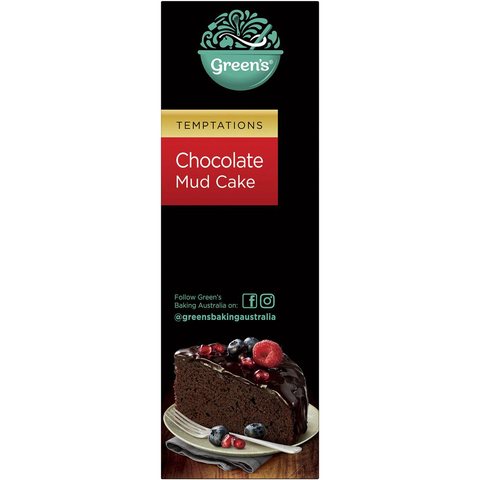 Green's Cake Mix Chocolate Mud 530g