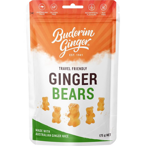 Buderim Ginger Bears 175g