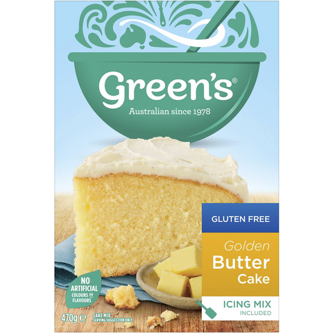 Green's Gluten Free Golden Butter Cake Mix 470g