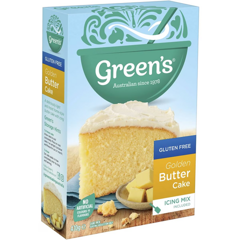 Green's Gluten Free Golden Butter Cake Mix 470g