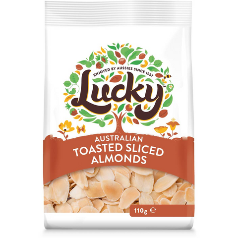 Lucky Toasted Sliced Almonds 110g