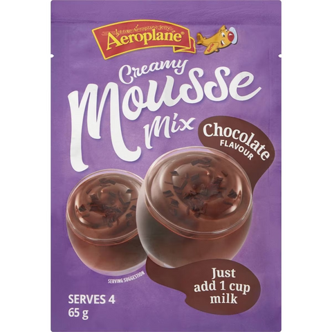 Aeroplane Creamy Mousse Mix Chocolate Flavour 65g