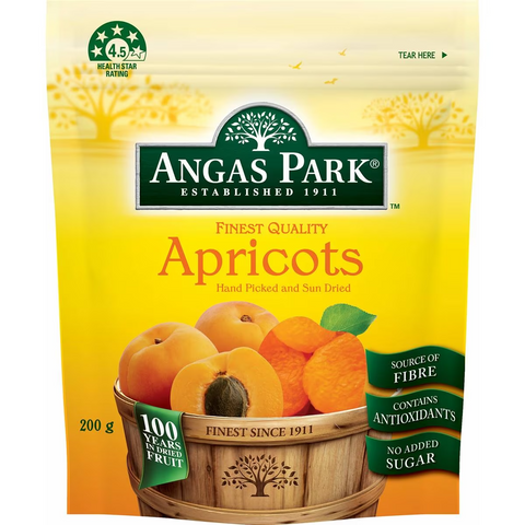 Angas Park Dried Apricots 200g