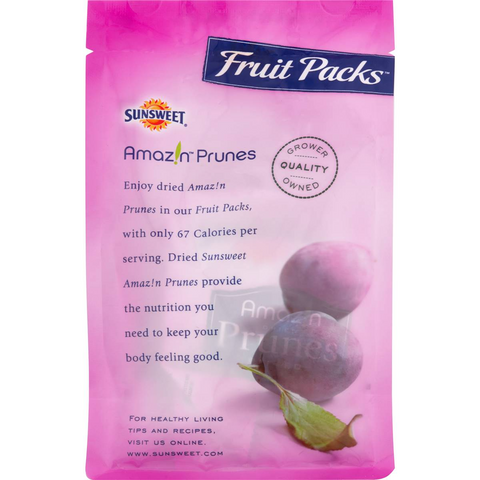 Sunsweet Prunes Prunes Snackpack 8 Pack