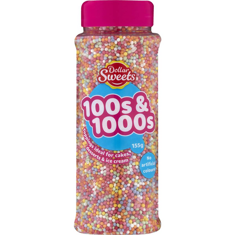 Dollar Sweets 100s & 1000s Jar 155g