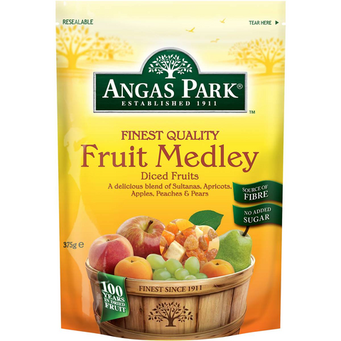 Angas Park Fruit Mix Medley 375g