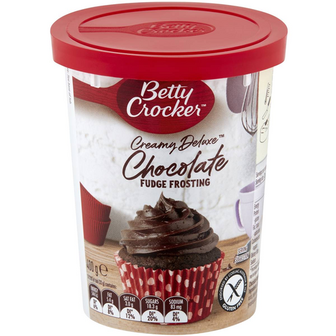 Betty Crocker Chocolate Fudge Gluten Free Frosting 400g