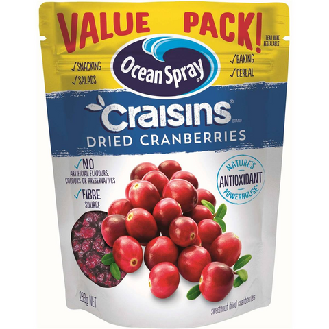 Ocean Spray Craisins Value Bag 283g