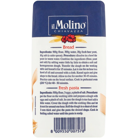 Il Molino Chiavazza Farino Flour 1kg