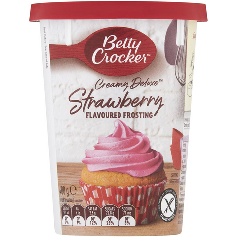 Betty Crocker Strawberry Gluten Free Frosting 400g