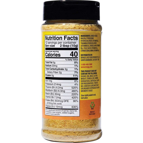 Bragg Seasoning Nutritional Yeast 127g