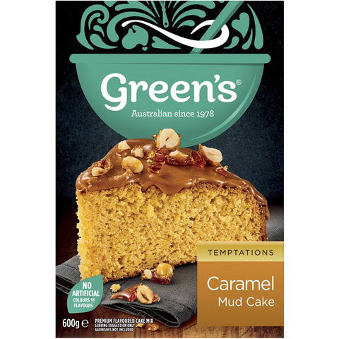 Green's Cake Mix Caramel Mud 600g