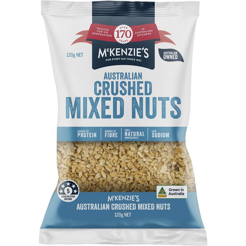 Mckenzie's Crushed Mixed Nuts 120g