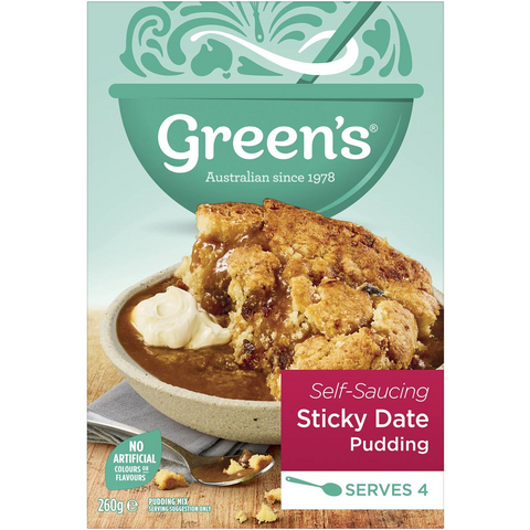 Green's Pudding Traditional Sticky Date 260g