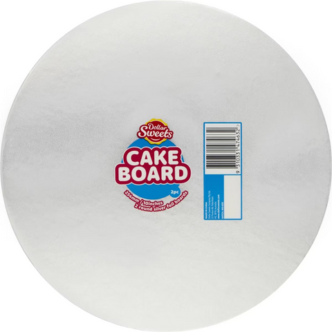 Dollar Sweets 10 Inch Round Cake Board 2 Pack