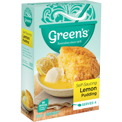 Green's Pudding Lemon Sponge 260g