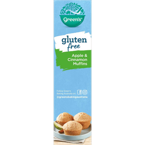 Green's Gluten Free Apple & Cinnamon Muffin Mix 385g