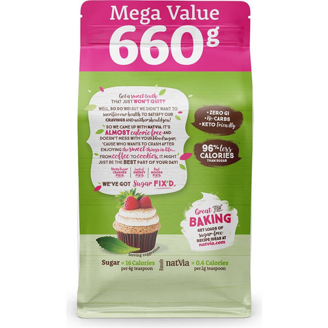 Natvia Sugar Fix'd Natural Sweetener 660g