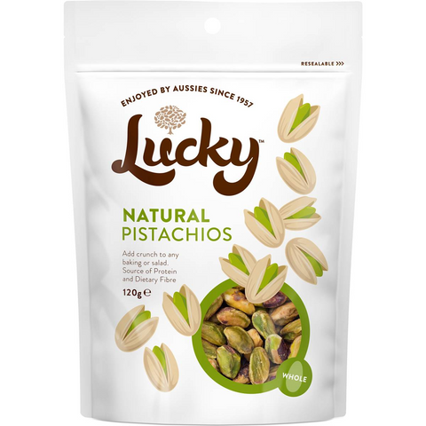 Lucky Natural Pistachios 120g