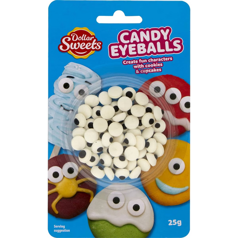 Dollar Sweets Edible Candy Eyeball 25g