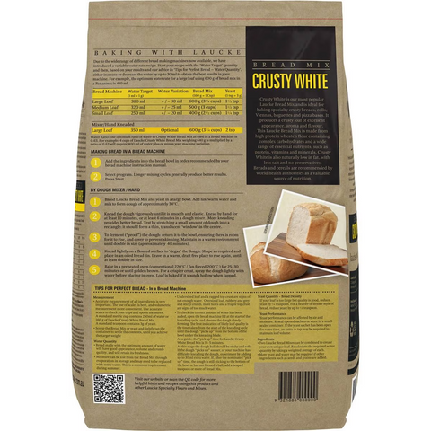 Laucke Crusty White Bread Mix 5kg