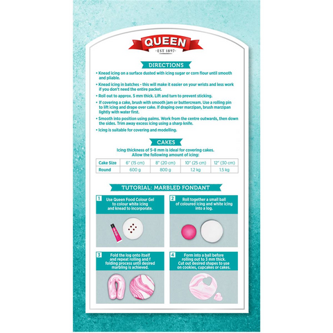 Dr. Oetker Ready To Roll Icing White 600g