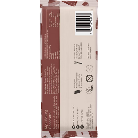 Pana Organic Mylk Baking Block 80g