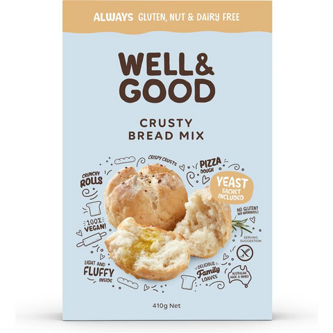 Well & Good Crusty Bread Mix 410g