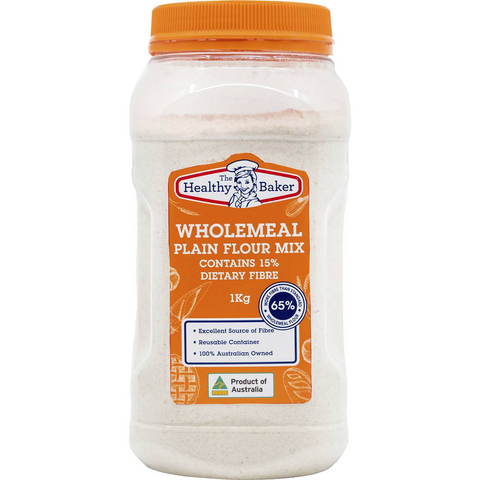 The Healthy Baker Wholemeal Plain Flour Mix 1kg