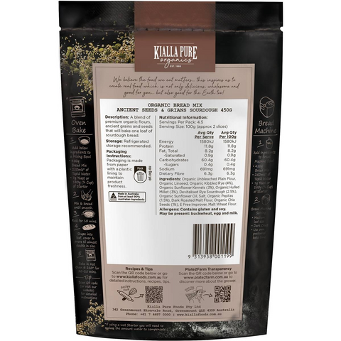 Kialla Pure Ancient Seeds & Grain Mix 450g