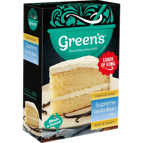 Green's Vanilla Bean Cake Mix 555g