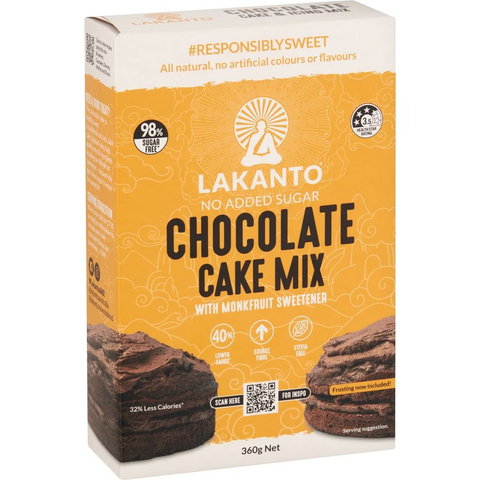 Lakanto No Added Sugar Chocolate Cake Mix 360g