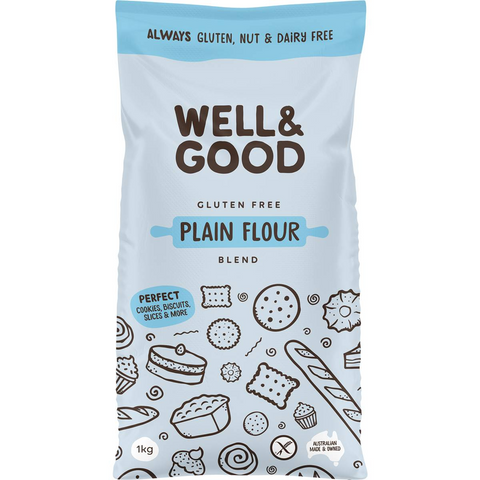 Well & Good Gluten Free Plain Flour 1kg