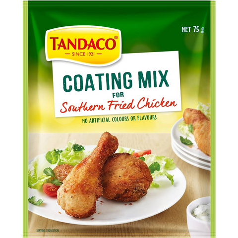 Tandaco Coating Mix Bread Crumbs For Southern Fried Chicken 75g