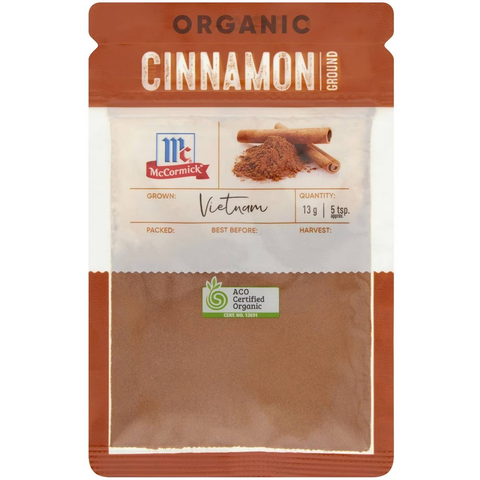 Mccormick Organic Cinnamon Ground 13g